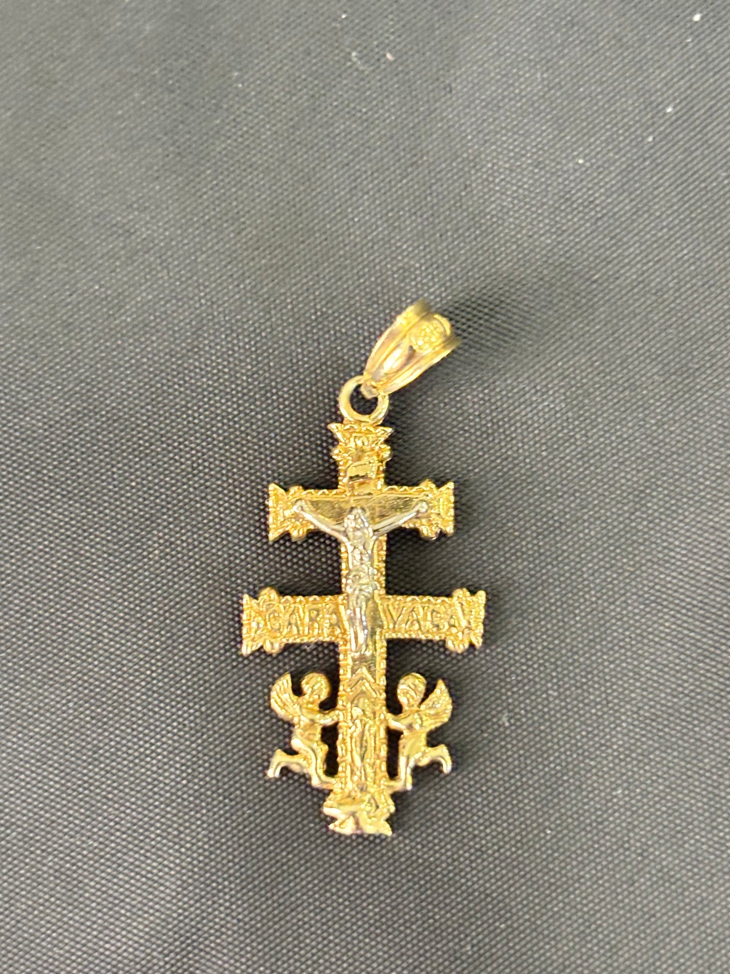 Caravaca cross pendant