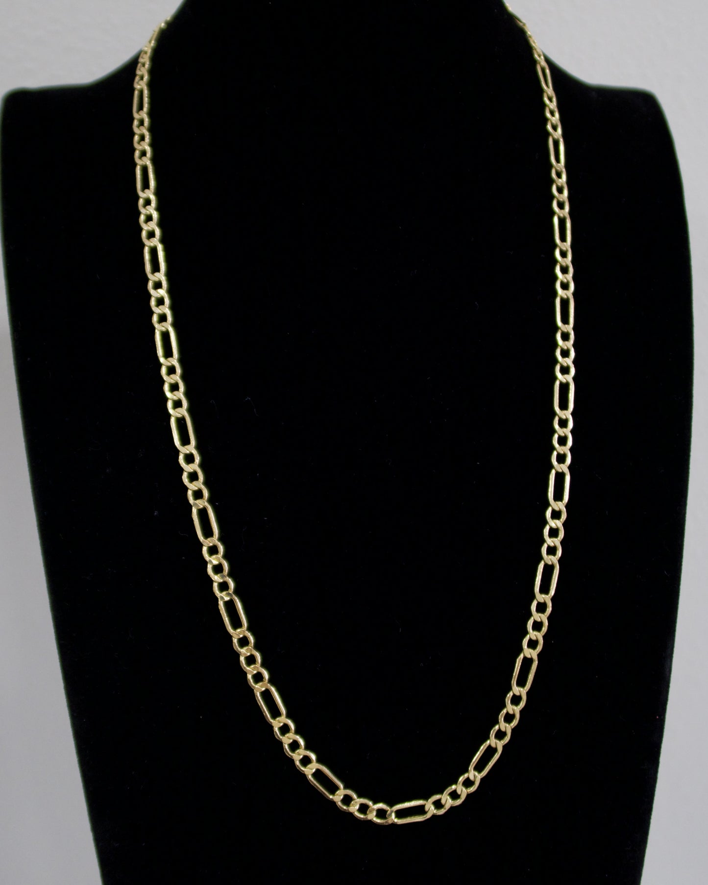 14k Gold Figaro Chain 22"