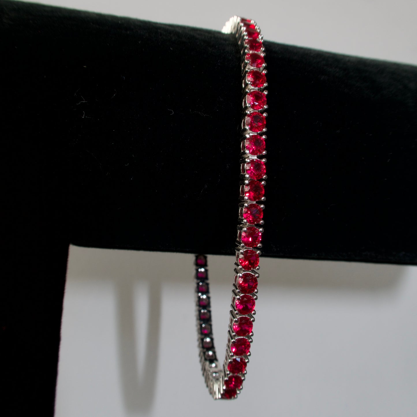 Sterling Silver Berry Merry Tennis Bracelet