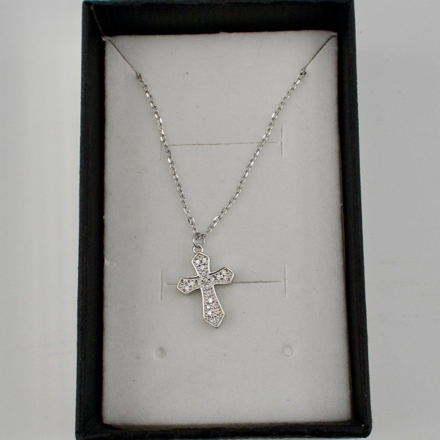 Sterling Silver Cross Necklace Gift