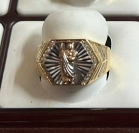 14k San judas ring
