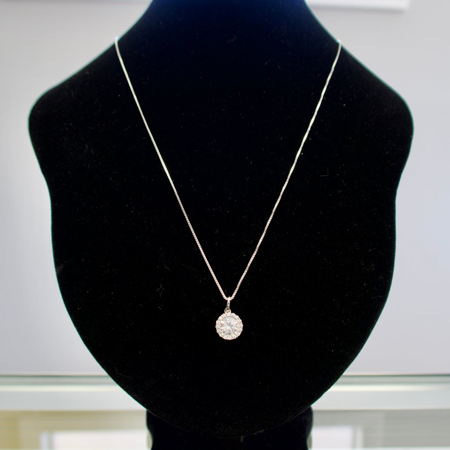 Sterling Silver Round Necklace