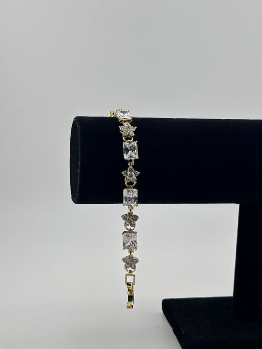 Star and square bracelet
