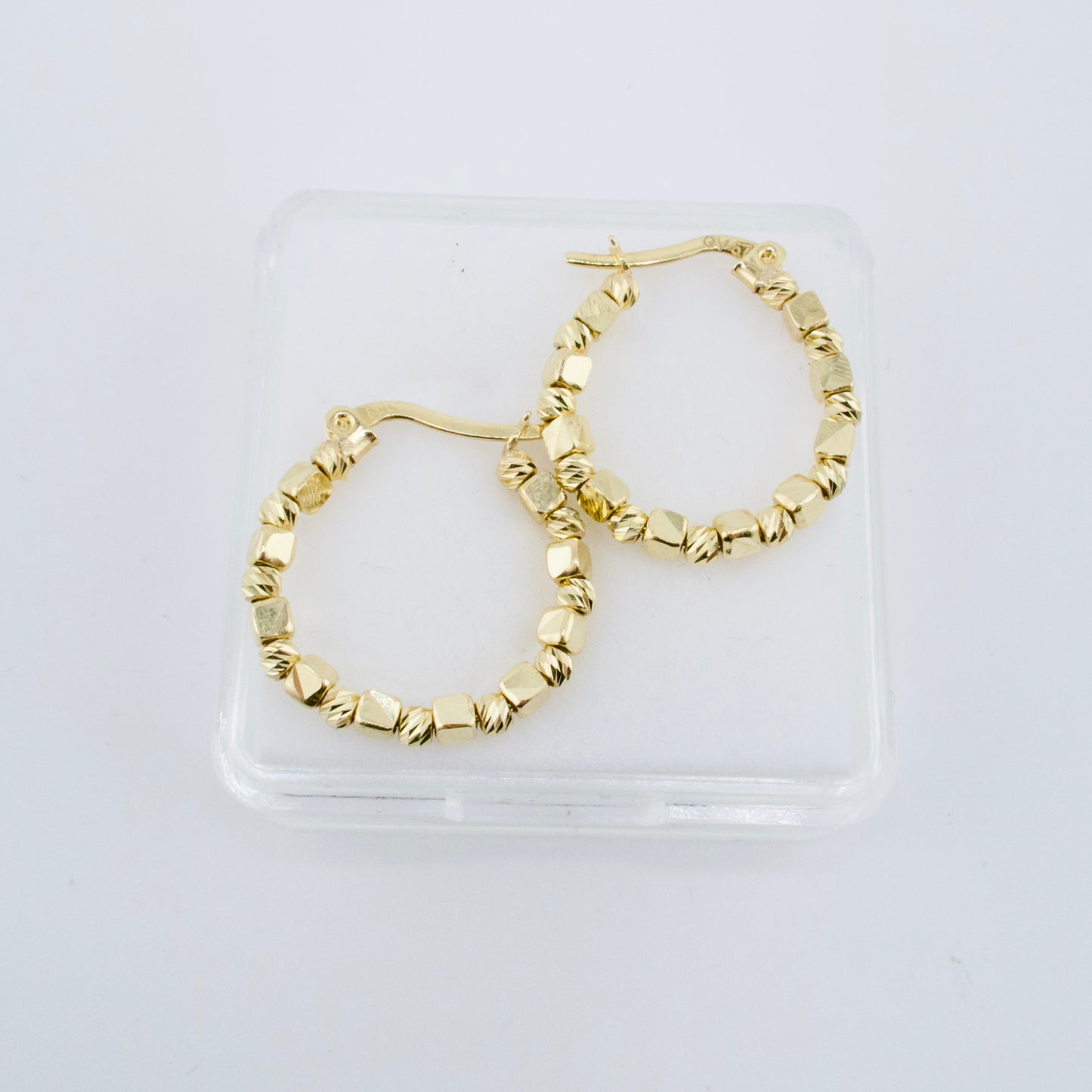 14K Gold Hoop Earrings