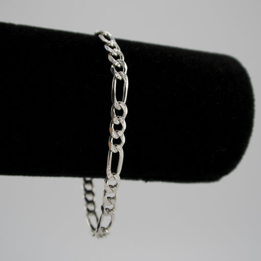 Sterling Silver Teardrop Tennis Bracelet