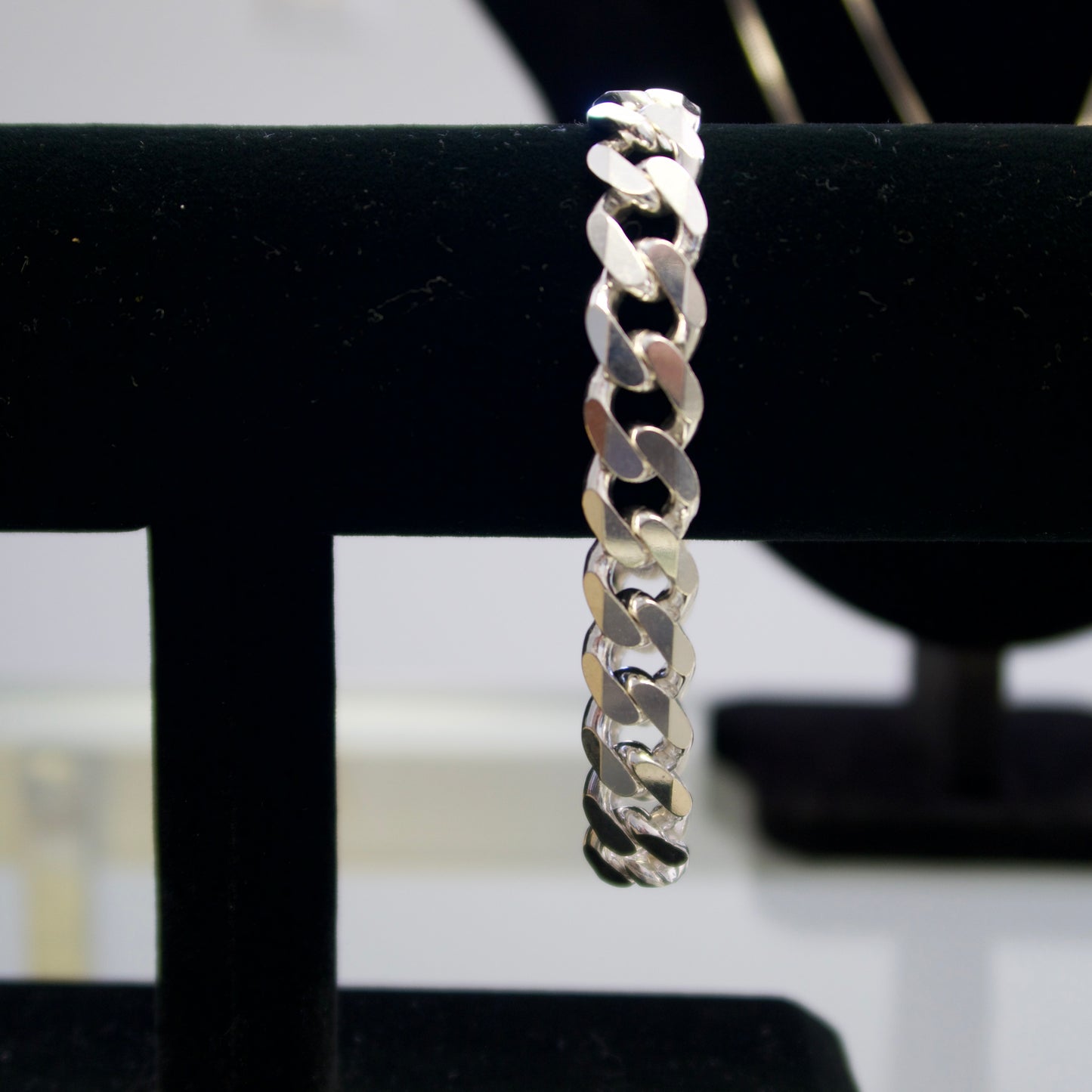 Sterling Silver Cuban Link Bracelet