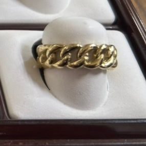 14k Cuban ring