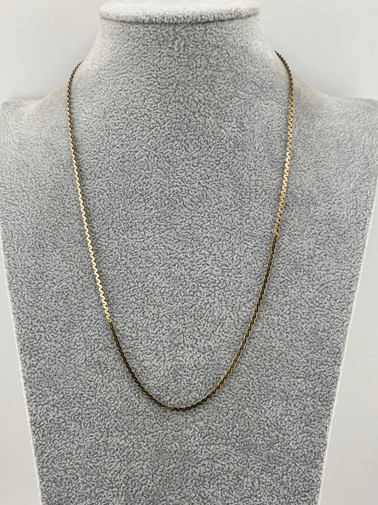 Flat rope chain