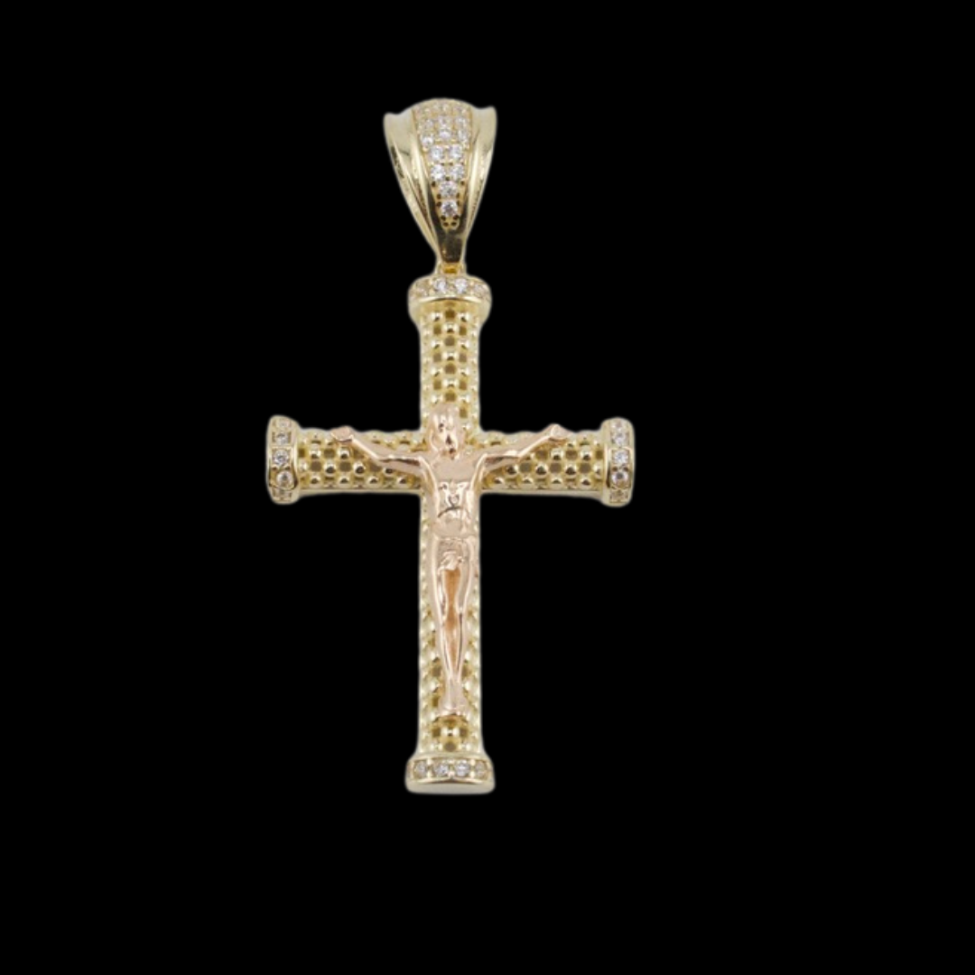 14K Gold Cross Pendant